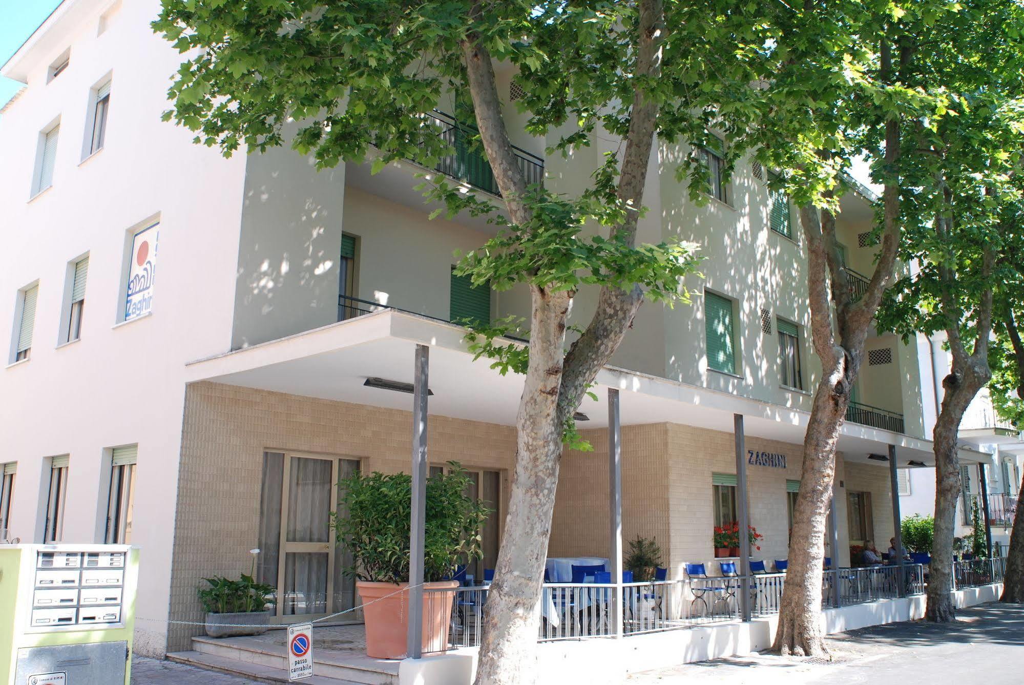 Hotel Zaghini Rimini Extérieur photo