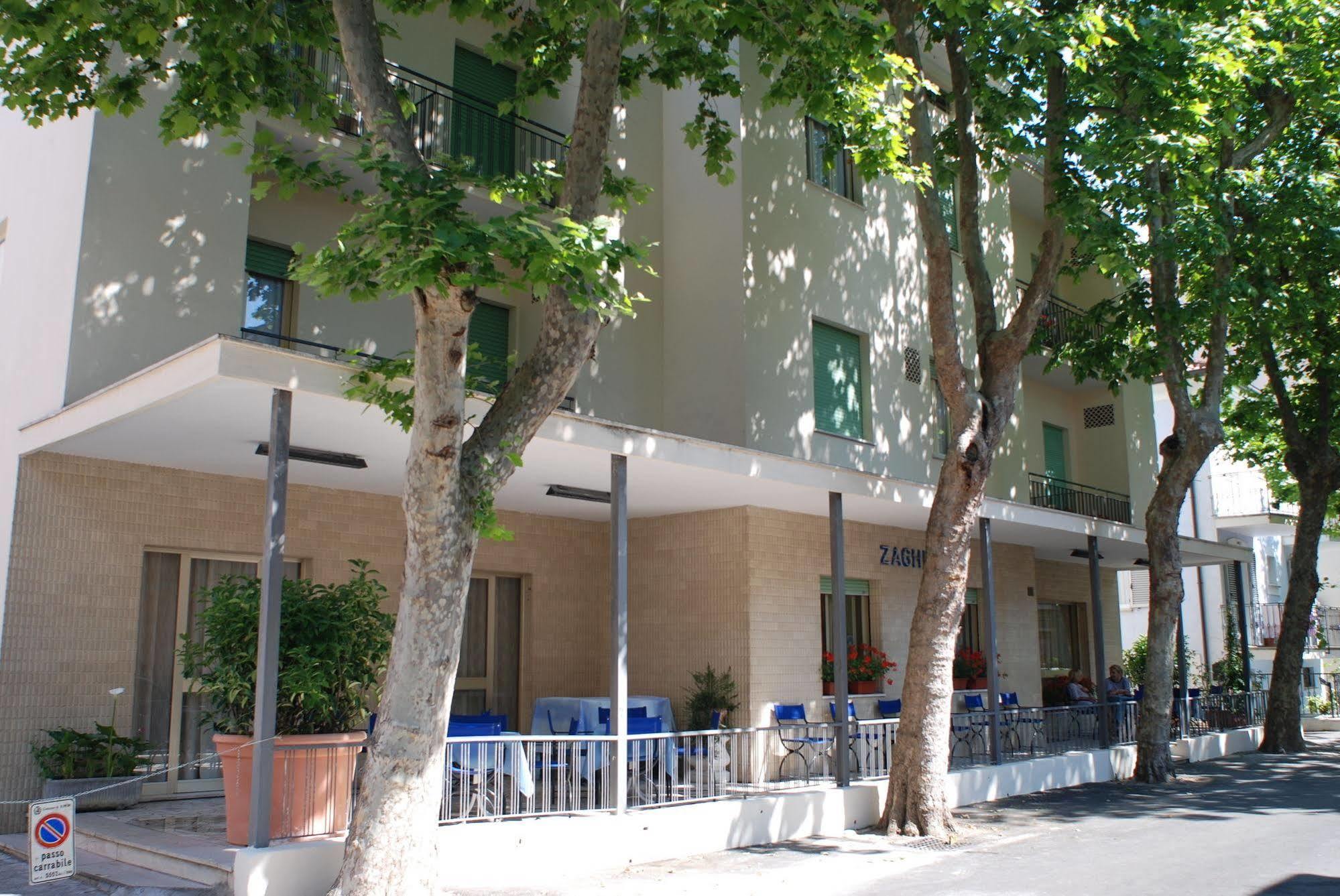 Hotel Zaghini Rimini Extérieur photo